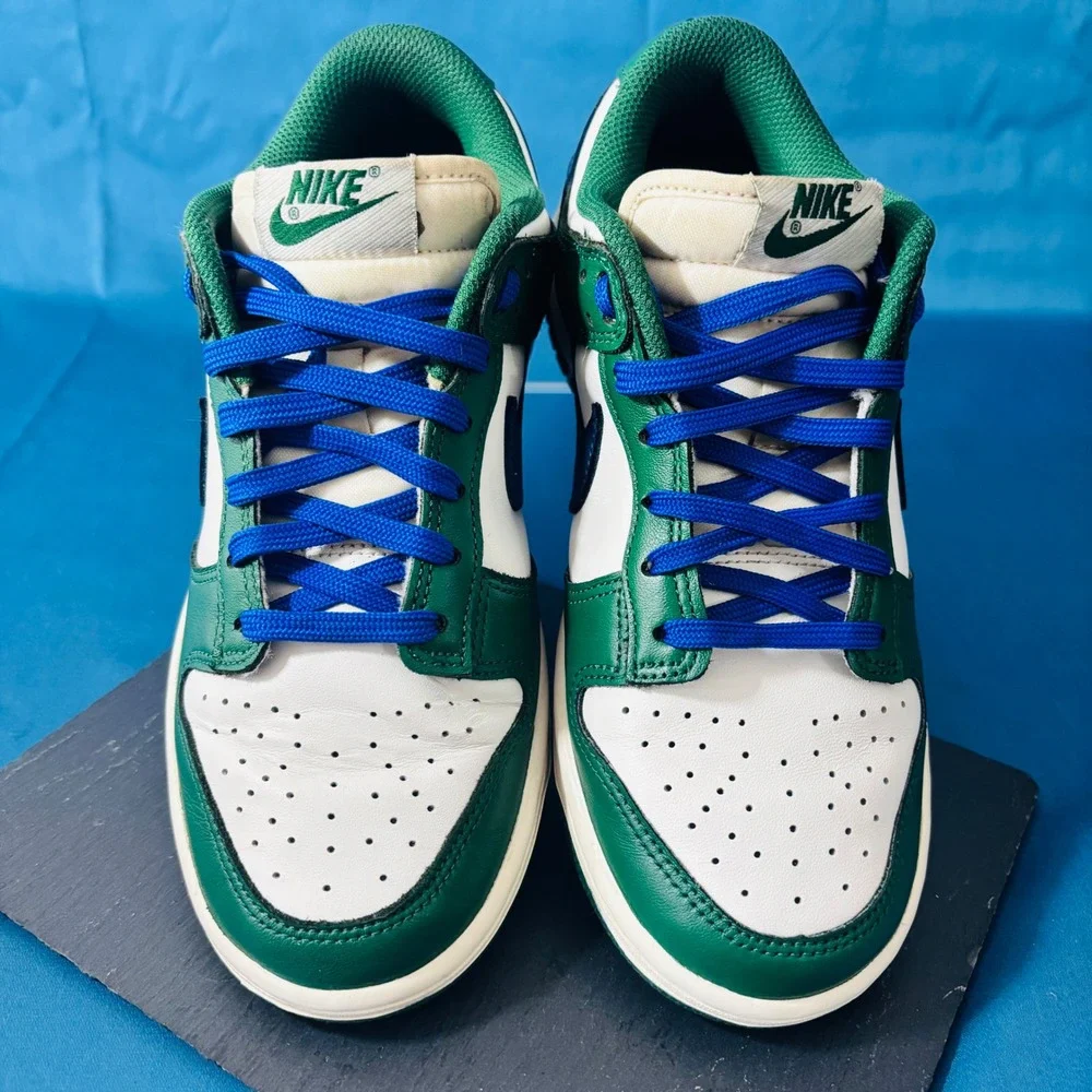 Nike Dunk Low Gorge Green Midnight Navy Women's 5 DD1503-300 Sneakers